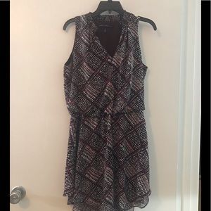 Sleeveless white house black market dress-O